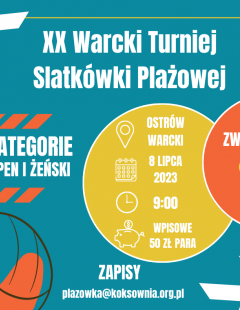 XX Warcki Turniej Siatkówki Plażowej